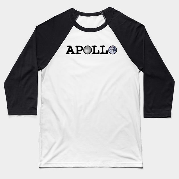 Apollo 2 Baseball T-Shirt by photon_illustration